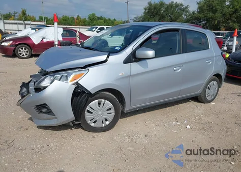 2024 Mitsubishi Mirage Es/Le из США, поврежденный, VIN ML32AUHJ7RH030611